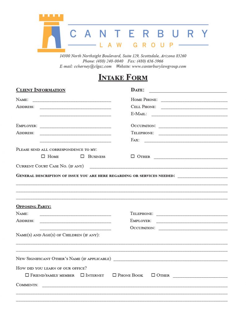 Canterbury Law Group-Craig Cherney, Esq.