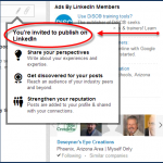 LinkedIn Invitation to Publish