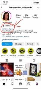 Visibly Media find your join number on your Instagram profile