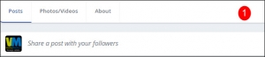 Visibly Media schedule a post to your mewe page step 1